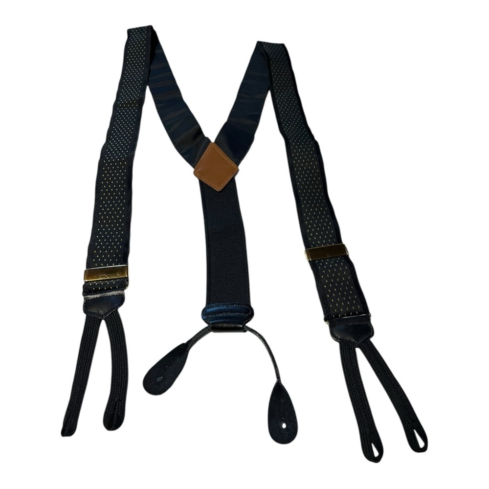 Vintage Suspender Braces Button Bundle - image 4